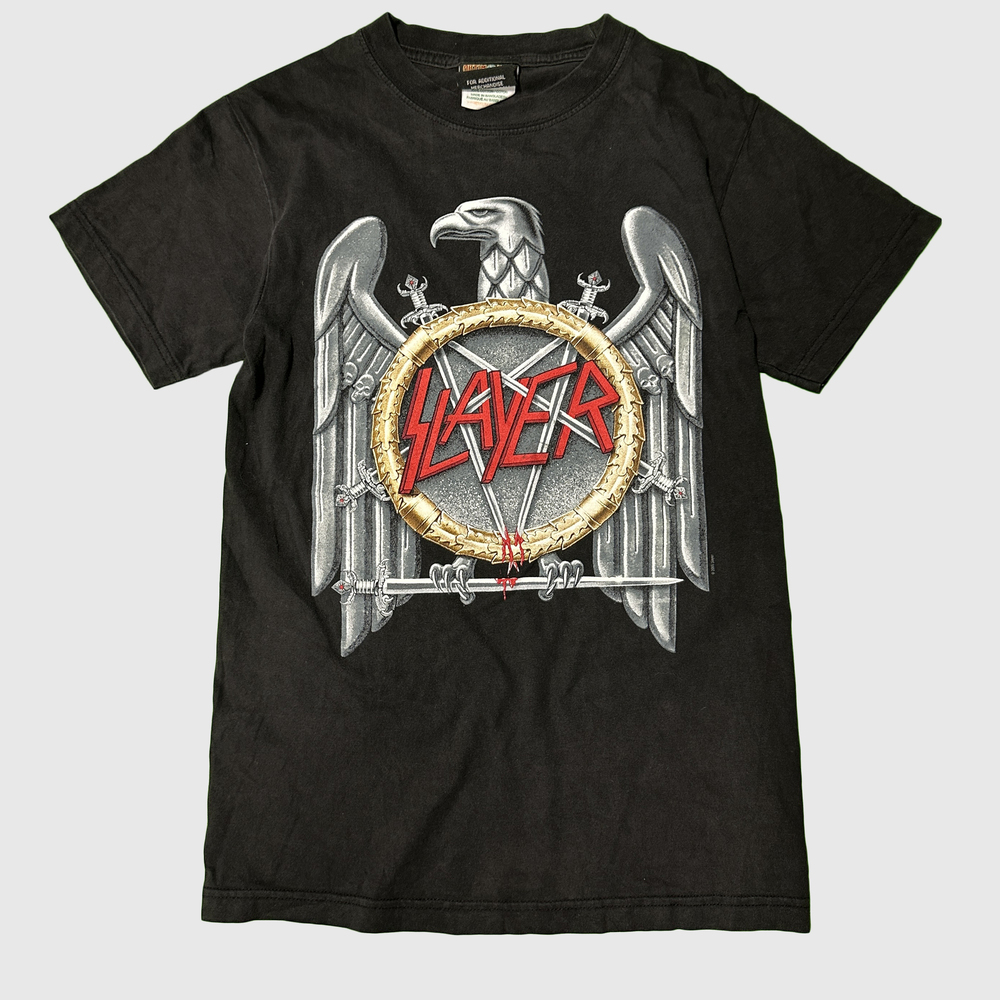 Vintage Artimonde Slayer Eagle Graphic T-Shirt Size S